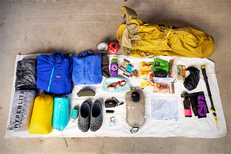 Weekend backpacking clearance gear list